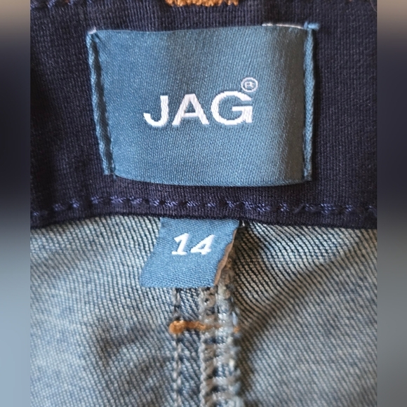 Jag Eloise Bootcut Raw Hem Jeans Size 14 - Picture 9 of 10